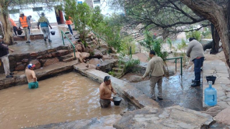 Se habilitaron los accesos y las Termas de Fiambalá