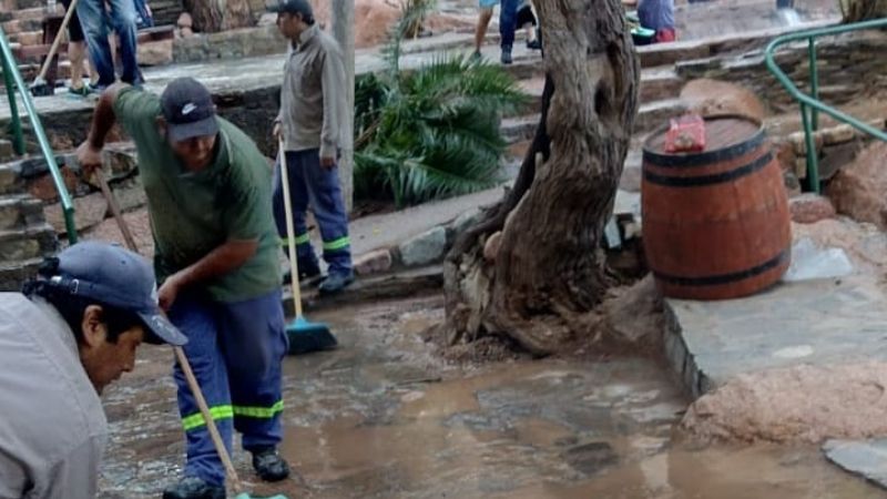 Se habilitaron los accesos y las Termas de Fiambalá