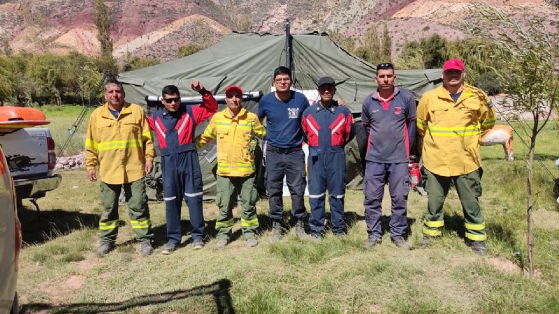 Catamarqueños colaboraron en la multitudinaria peregrinación de la Virgen de Copacabana