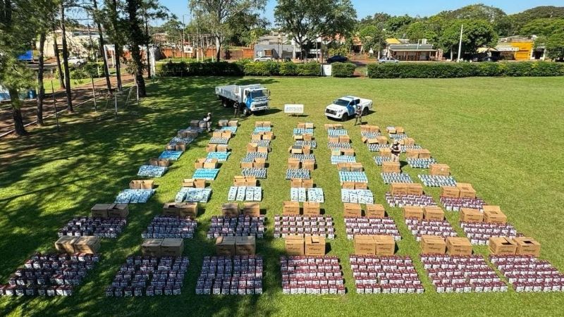 Incautan un cargamento millonario de mercadería ilegal