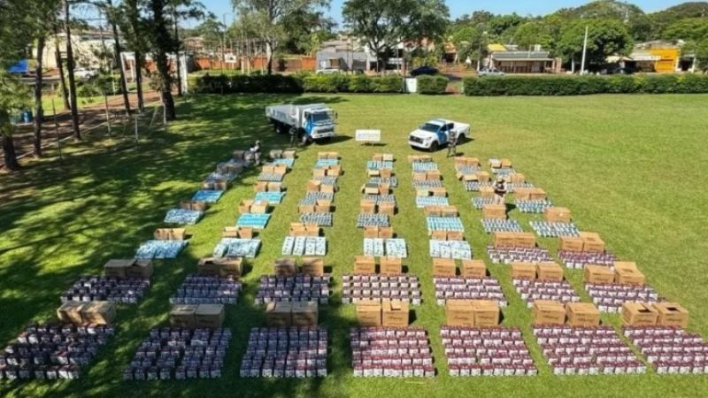 Operativo permitió incautar más de $10 millones en mercadería ilegal