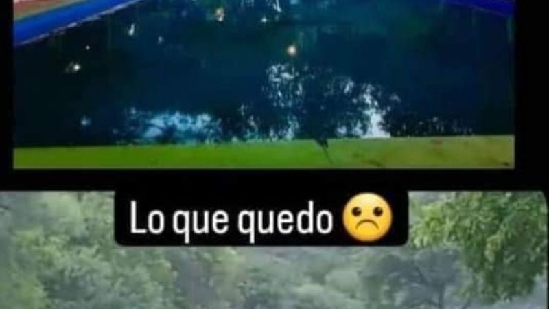 La creciente se llevó el balneario municipal de Pomán