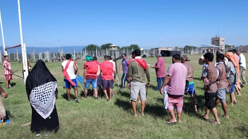 Celebraciones de Semana Santa en la cárcel de Miraflores