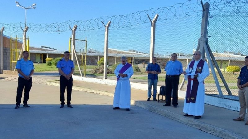 Celebraciones de Semana Santa en la cárcel de Miraflores