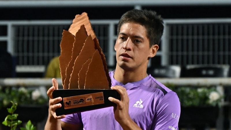 Báez ganó en Chile y será top 20 del ranking