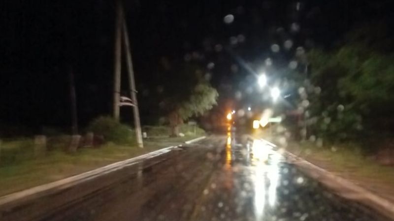 Transitar con precaución por rutas de Santa María