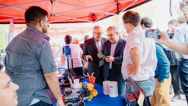 El gobernador Raúl Jalil recorrió el “Catamarca con Vos” en Tinogasta