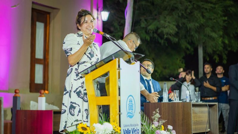 Susana Zenteno: “Bono para trabajadores y más obras para Valle Viejo”