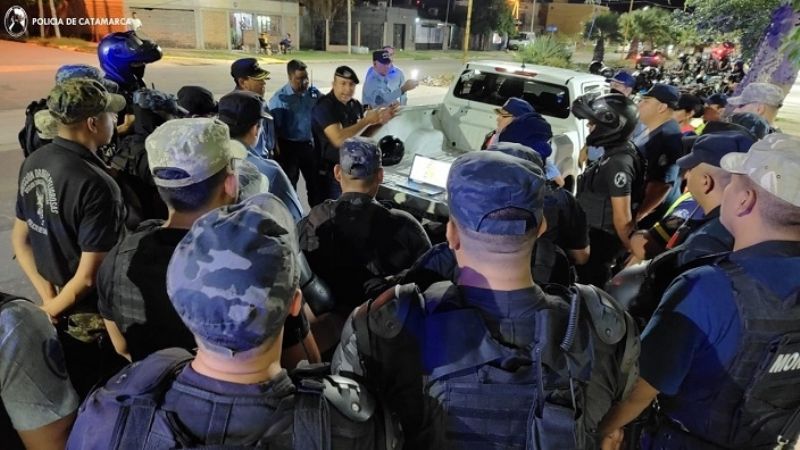 Operativo policial: 85 vehículos secuestados y 32 detenidos
