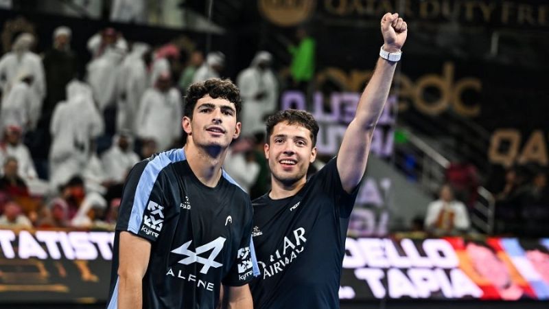 Tapia, campeón en el Qatar Major de Premier Pádel 2024
