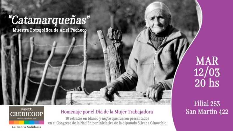 “Catamarqueñas”: La muestra Fotográfica del artista audiovisual Ariel Pacheco