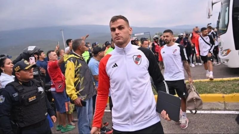 Complicada travesía de River hasta Venezuela