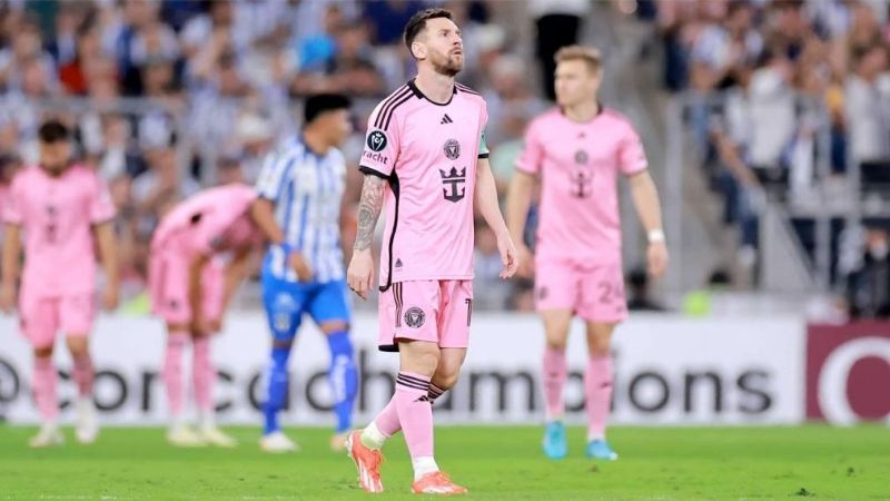 Inter Miami de Messi, eliminado de la Concachampions