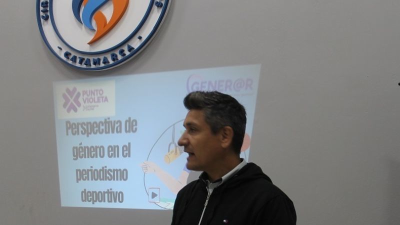 Periodistas deportivos con la “Ley Micaela”