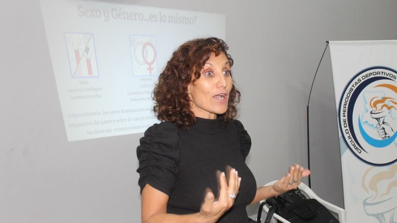 Periodistas deportivos con la “Ley Micaela”