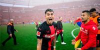 EL TUCUMANO PALACIOS, pilar del Leverkusen, que hoy hizo historia en el fútbol alemán.