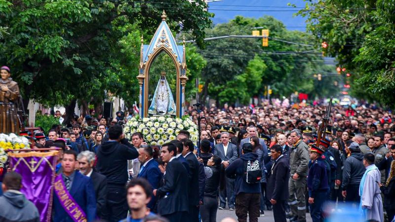 Fervorosa devoción a la virgen del Valle