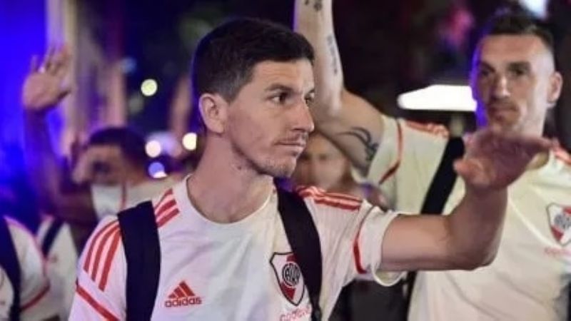 Sin Borja, River, recibido por una multitud en Córdoba