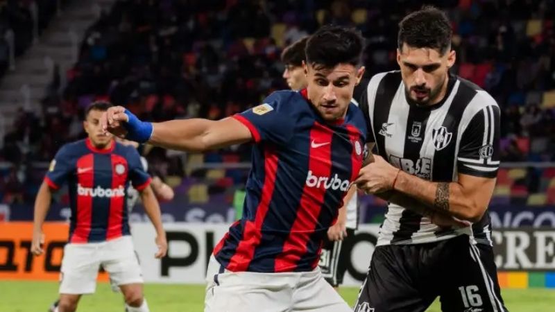 Sin novedad, San Lorenzo cerró empatando en Santiago