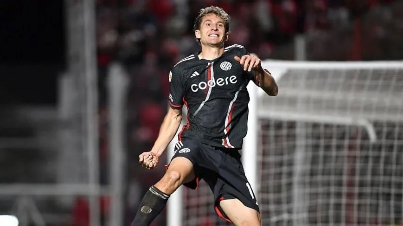 Colidio le dio el triunfo y el “1” a River en la Zona A