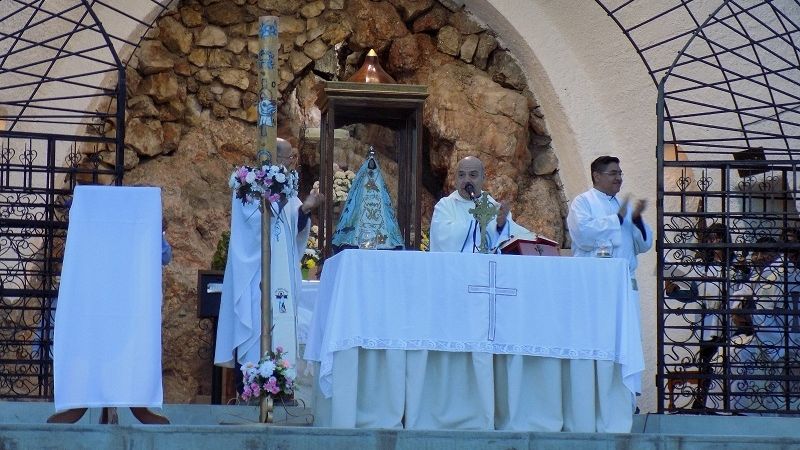 Celebran el 1° aniversario de la reapertura  de la Gruta