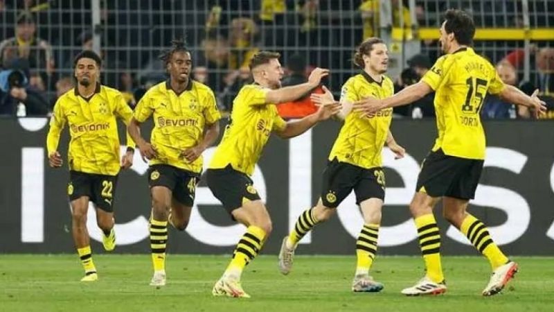 Borussia Dortmund y PSG, semifinalistas de la Champions