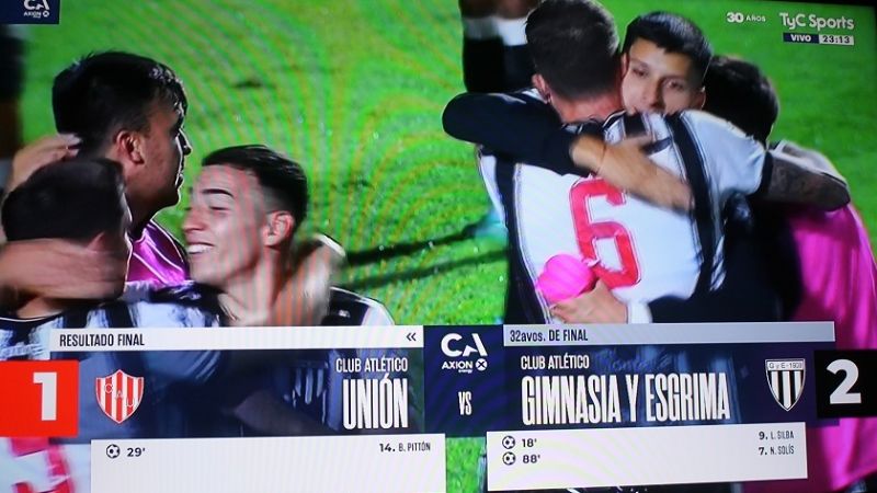 Gimnasia de Mendoza eliminó a Unión