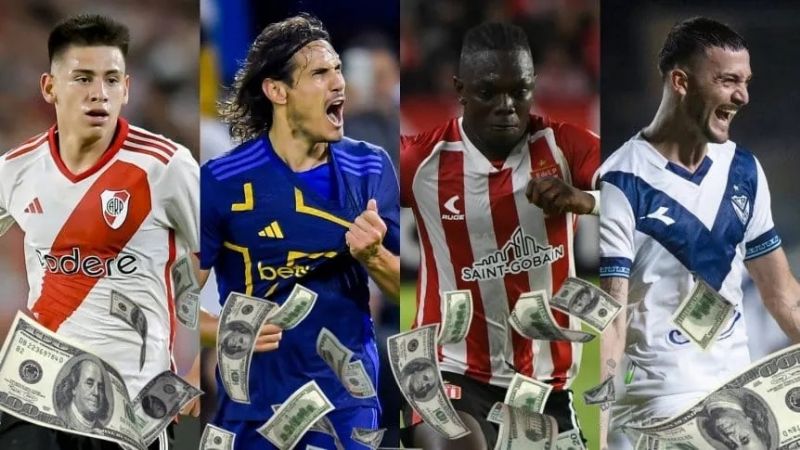 Valor de mercado de los 8 equipos cuartofinalistas