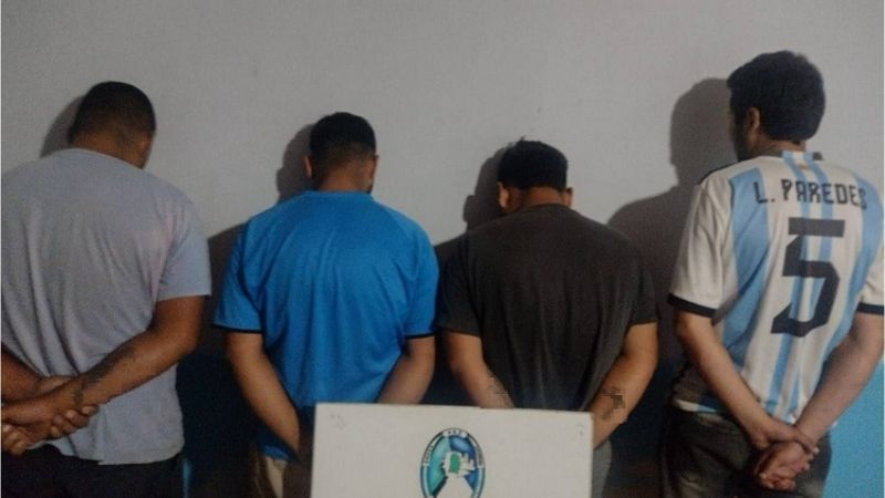 Cuatro apresados por el robo de animales