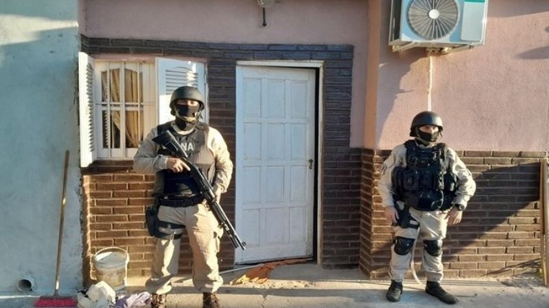 Banda narco desarticulada y 5 personas detenidas