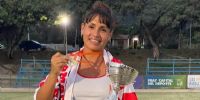Morena Minué, la goleadora del campeonato.