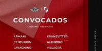 LOS CONVOCADOS por River, para enfrentar este miércoles a Libertad, en Paraguay.