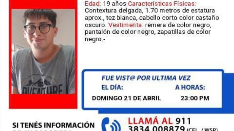Buscan a dos jovenes desaparecidos