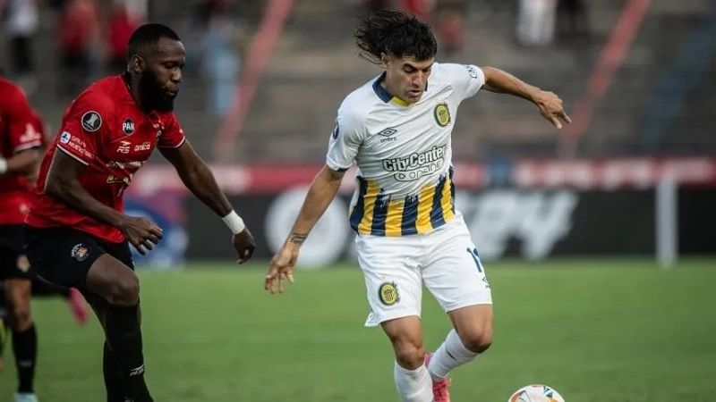 Rosario Central rescató un empate en Caracas