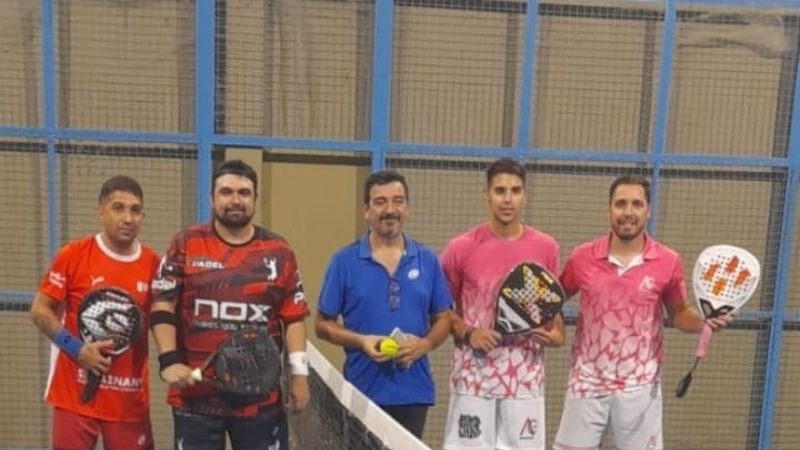 Histórica fecha del padel provincial, con 108 duplas