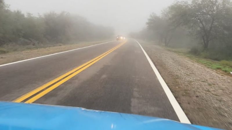 Transitar con precaución por RN 60, en la Cébila