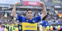 MIGUEL ANGEL MERENTIEL viene derecho, después de convertir dos goles en el Superclásico.