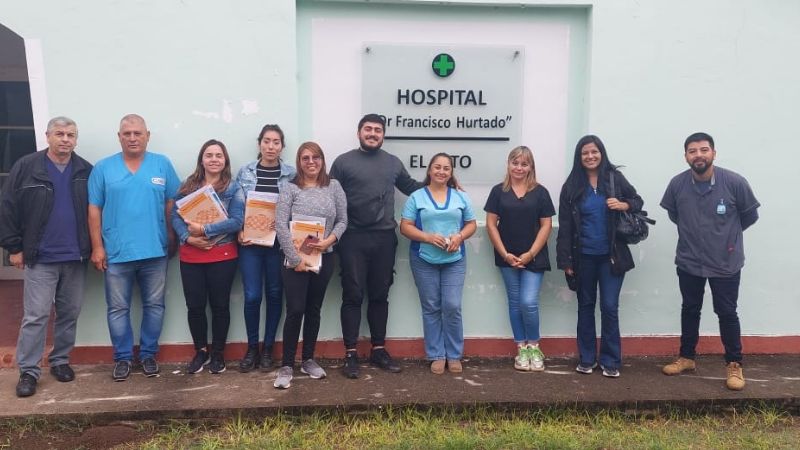 PROSANE trabaja en sus acciones junto a centros de salud