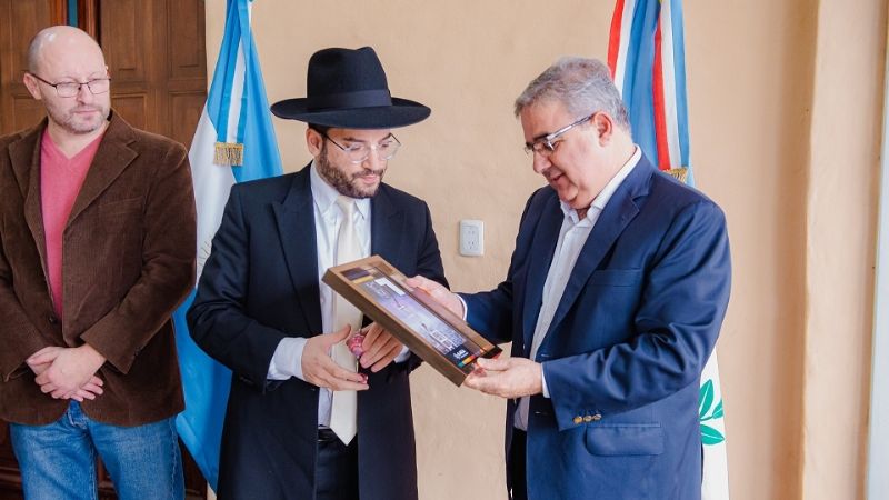 El Gobernador fue invitado a participar del 30° aniversario del atentado a la AMIA