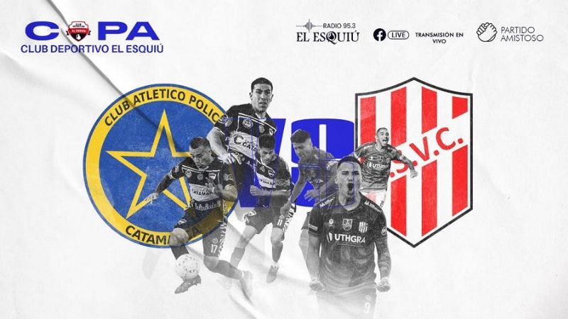 Villa Cubas-Policial, por la “Copa Club Deportivo El Esquiú”