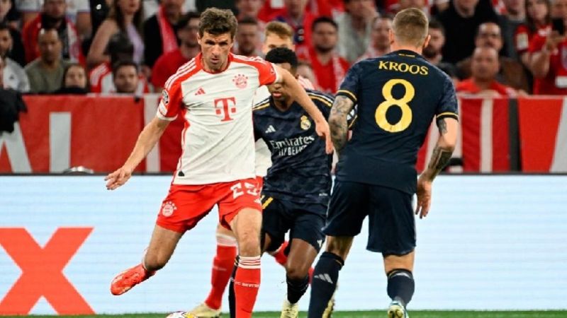 Bayern y Real Madrid igualaron en un partidazo