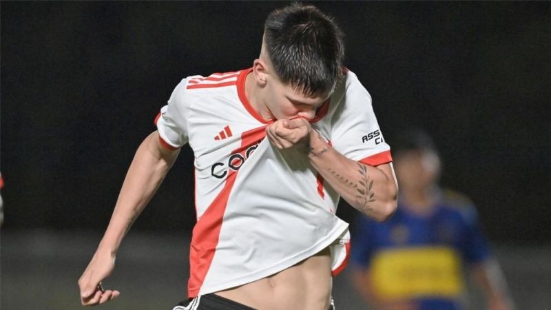 El “River Camp” goleó al “Boca Predio”, en Reserva