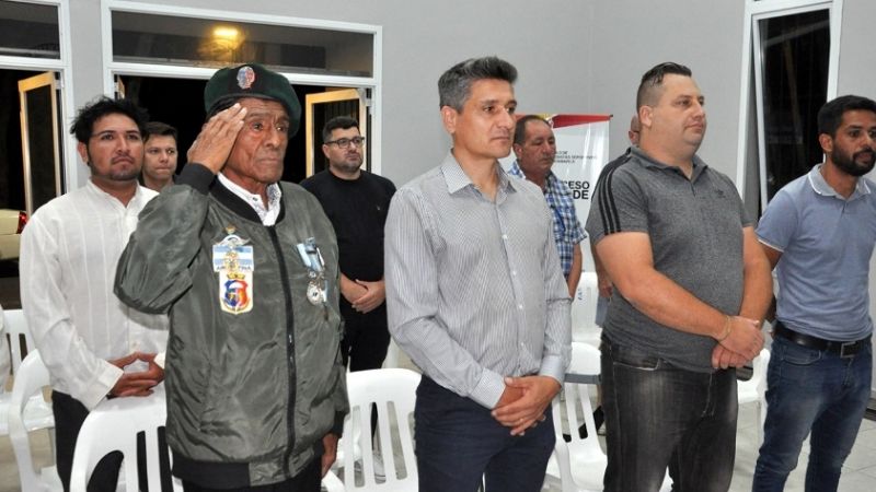 Homenaje a Ricardo Leiva, “Héroe de Malvinas”