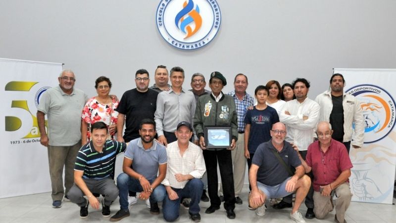 Homenaje a Ricardo Leiva, “Héroe de Malvinas”