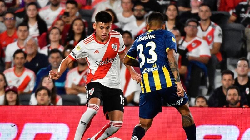 River perdía, pero Borja le dio el triunfo 2 a 1