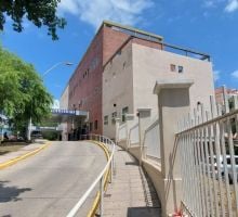 Sacó las llaves de la recepción y se llevó un monitor del hospital de Niños