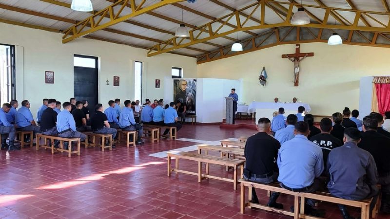 Misa para el personal del Servicio Penitenciario