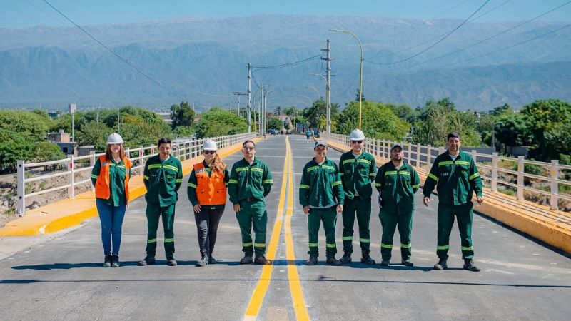 Tras un año, quedó nuevamente habilitado el puente de Sumalao