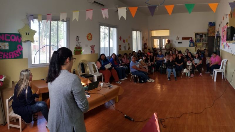 Capacitaciones:  asistencia integral a Personas con Discapacidad en espacios de primera infancia