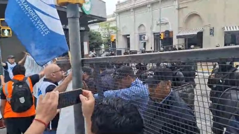 Viales nacionales se manifiestan en el Centro